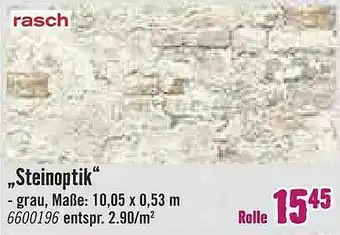 Hornbach Rasch Steinoptik Angebot