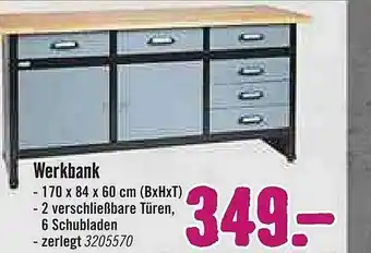 Hornbach Werkbank Angebot