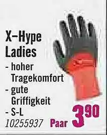 Hornbach X-hype Ladies Angebot