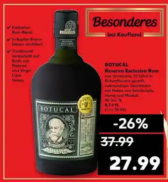 Kaufland Besonders Botucal Reserva Exclusiva Rum Angebot