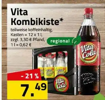 Logo Getränkemarkt Vita Kombikiste Angebot