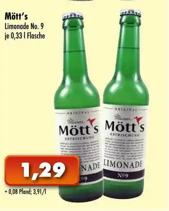 Lösch Depot Mött's Limonade No. 9 Angebot