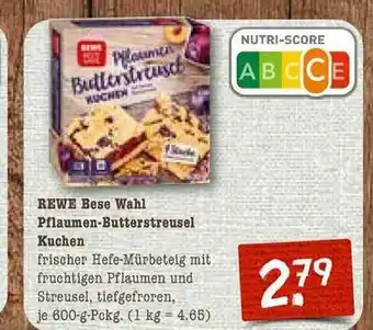 nahkauf Rewe Bese Walh Pflaumen-butterstreusel Kuchen Angebot