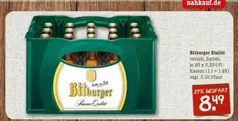 nahkauf Bitburger Stubbi Angebot