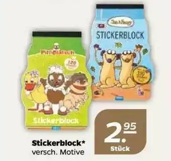 NETTO Stickerblock Angebot