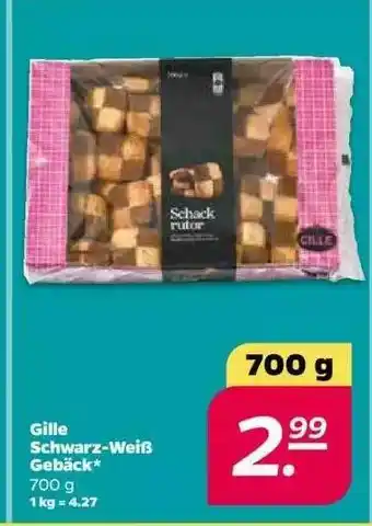 NETTO Gille Schwarz-weiß Gebäck Angebot