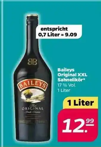 NETTO Baileys Original Xxl Sahnelikor Angebot