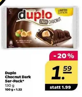 NETTO Duplo Chocnut Dark Angebot