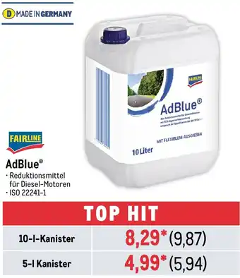 METRO FAIRLINE AdBlue 5-L Kanister Angebot