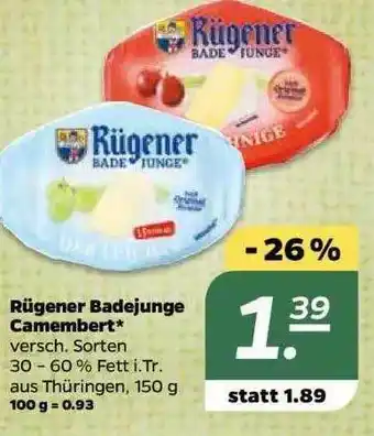 NETTO Rügener Badejunge Camembert Angebot