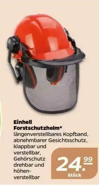 NETTO Einhell Forstschutzhelm Angebot