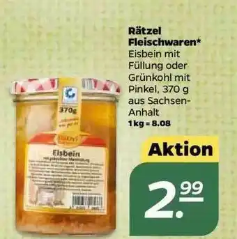 NETTO Rätzel Fleischwaren Angebot