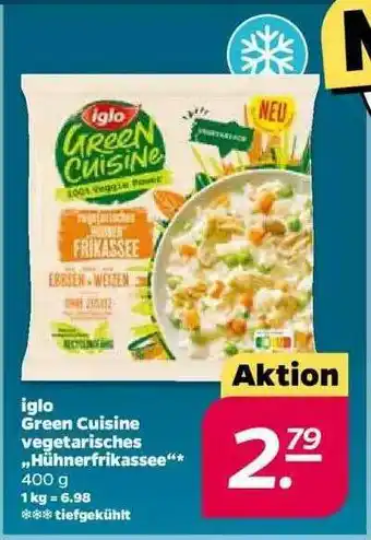 NETTO Iglo Green Cuisine Vegetarisches „hühnerfrikassee Angebot