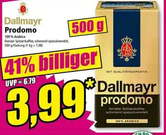 Norma Dallmayr Prodomo Angebot