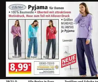 Norma Ellenor Pyjama Für Damen Angebot