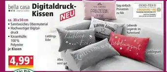 Norma Bella Casa Digitaldruck Kissen Angebot