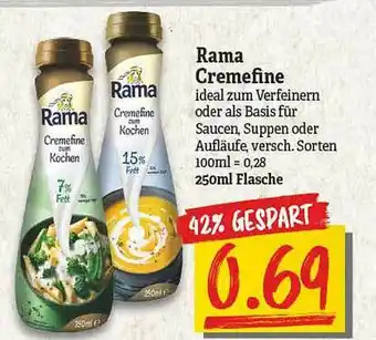 NP Discount Rama Cremefine Angebot