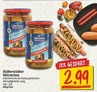 NP Discount Halberstädter Würstchen Angebot