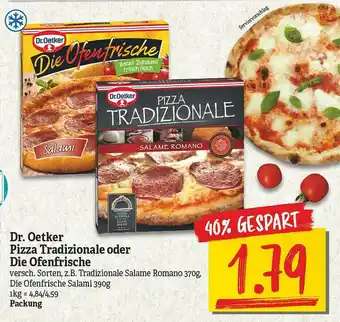 NP Discount Dr. Oetker Pizza Tradizionale Oder Die Ofenfrische Angebot