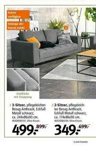 Schaffrath 3-sitzer, 2-sitzer Angebot