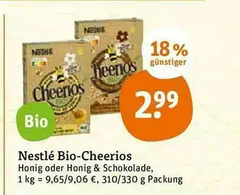 tegut Nesté Bio-cheerios Angebot