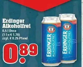 trinkgut Erdinger Alkoholfrei Angebot