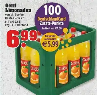 trinkgut Gerri Limonaden Angebot