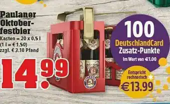 trinkgut Paulaner Oktoberfestbier Angebot