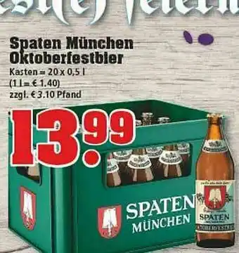 trinkgut Spaten München Oktoberfestbier Angebot