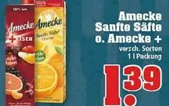 trinkgut Amecke Sanfte Säfte O. Amecke Angebot