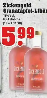 trinkgut Zickengold Granatapfel-likör Angebot