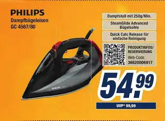 Expert Bening Philips Dampfbügeleisen Angebot