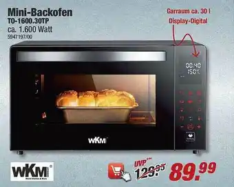 Poco Mini-backofen To-1600.30tp Wkm Angebot