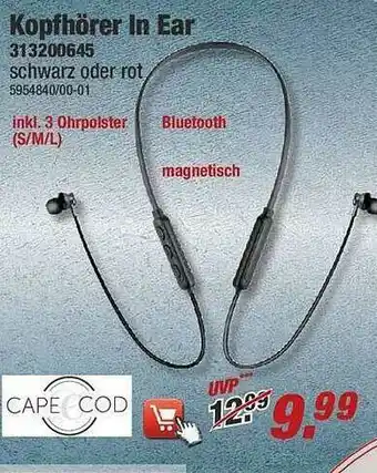 Poco Kopfhörer In Ear Cape Cod Angebot