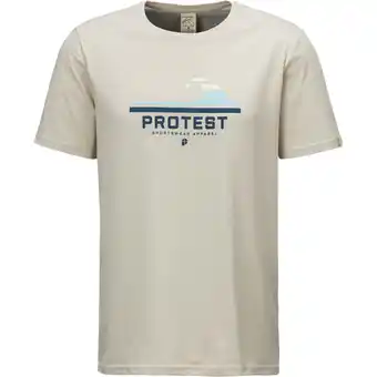 Intersport Protest herren shirt prtwolf t-shirt kitoffwhite l Angebot