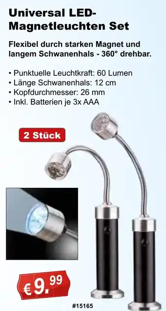 Stabilo Fachmarkt Universal LED-Magnetleuchten Set Angebot