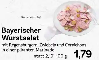 AEZ Bayerischer Wurstsalat 100 g Angebot