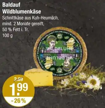 V Markt Baldauf Wildblumenkäse 100 g Angebot