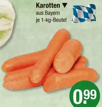 V Markt Karotten 1 kg Beutel Angebot