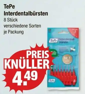 V Markt TePe Interdentalbürsten 8 Stück Angebot