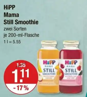 V Markt HiPP Mama Still Smoothie 200 ml Flasche Angebot