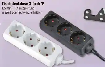V Markt Tischsteckdose 3-fach Angebot