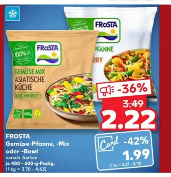 Kaufland FROSTA Gemüse-Pfanne, -Mix oder -Bowl versch. Sorten je 480 - 600-g-Packg. Angebot