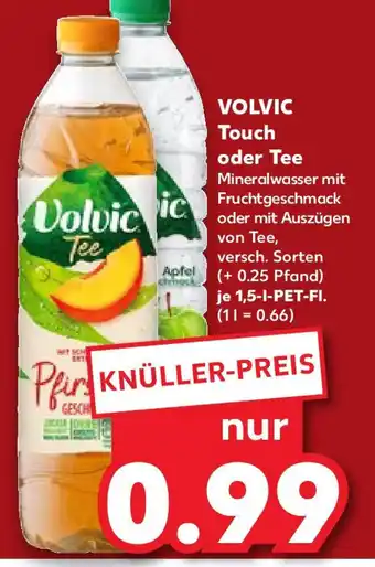 Kaufland VOLVIC Touch oder Tee je 1,5 L Angebot