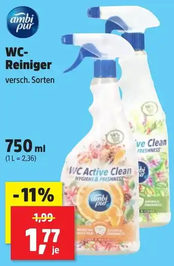 Thomas Philipps ambi pur WC-Reiniger 750 ml Angebot