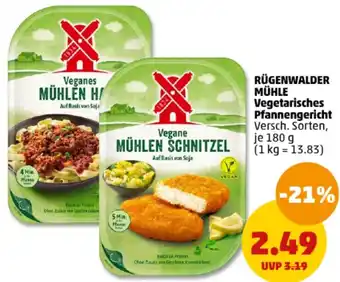 PENNY RÜGENWALDER MÜHLE Vegetarisches Pfannengericht 180 g Angebot