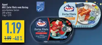 diska Appel MSC Zarte Filets vom Hering 200 g Dose Angebot