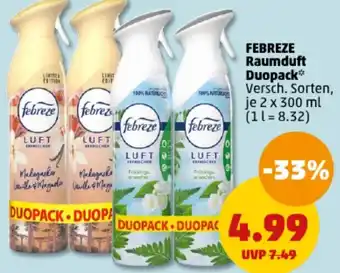 PENNY FEBREZE Raumduft Duopack 2 x 300 ml Angebot