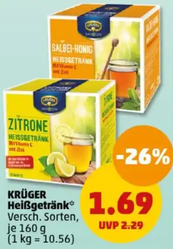 PENNY KRÜGER Heißgetränk 160 g Angebot