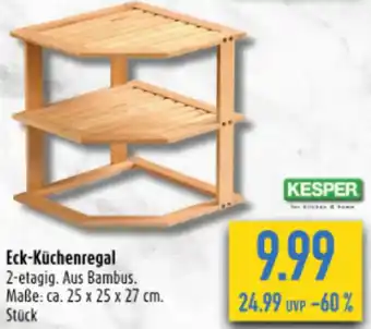 diska KESPER Eck-Küchenregal Angebot